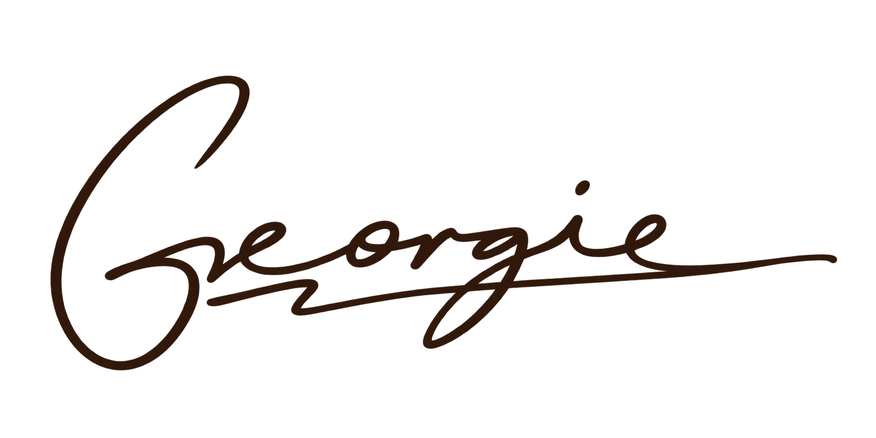 Georgie signature